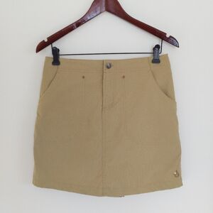Isis Skort Size 8 Beige Nylon Blend Hiking Outdoor Nature